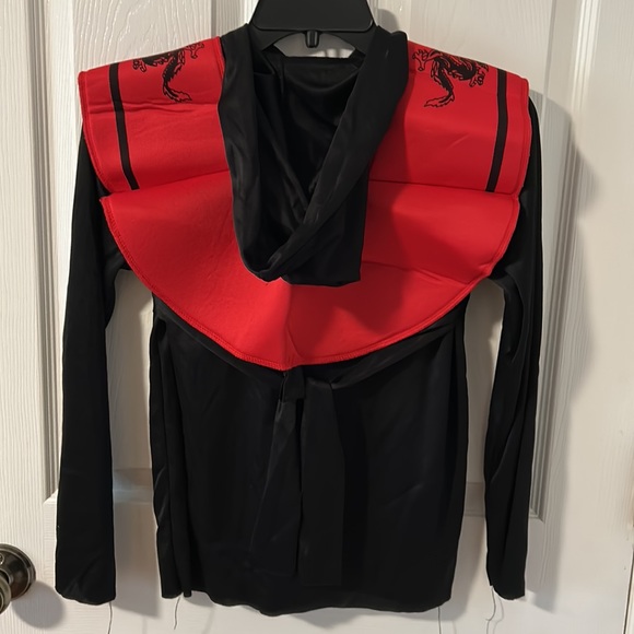 Complete ninja boys costume size large L (10-12) - Picture 3 of 7